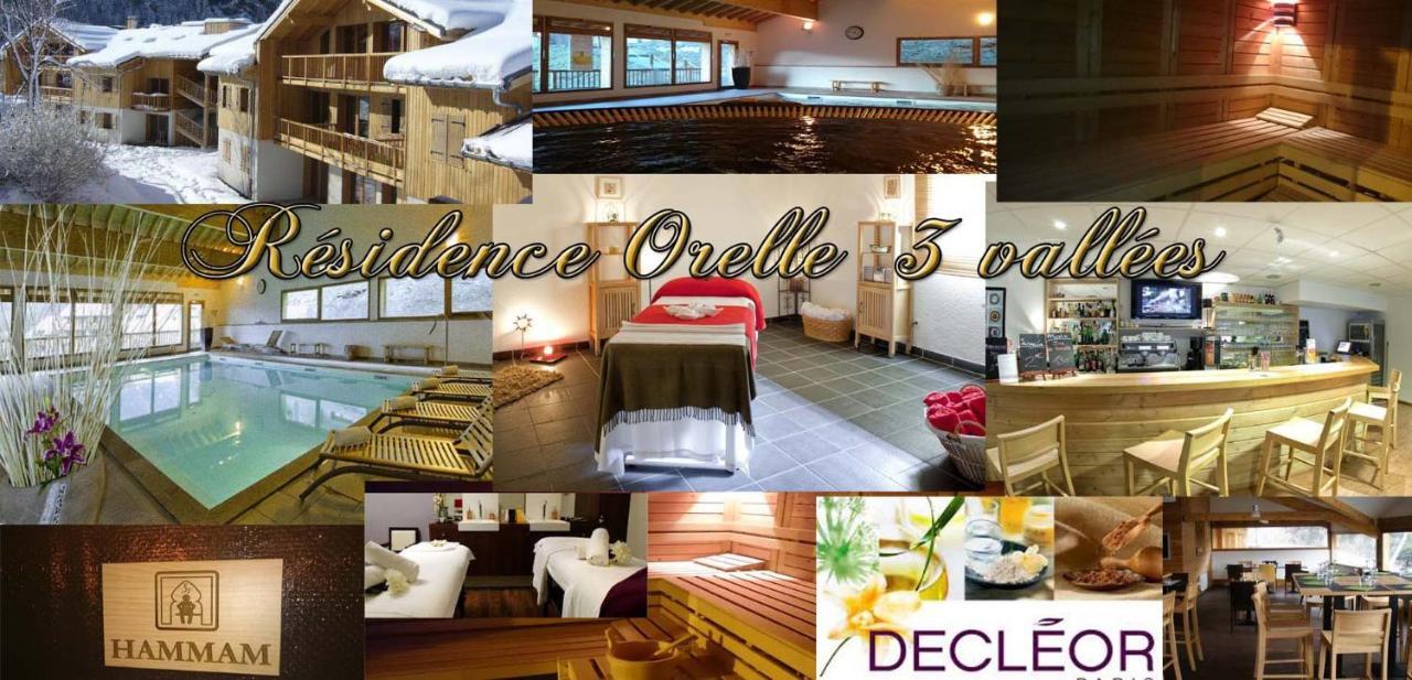 Appartement orelle 3 vallées SPA Extérieur photo